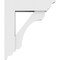 Ekena Millwork Standard Legacy Architectural Grade PVC Bracket With Traditional Ends, 5"W x 12"D x 14"H BKTP05X12X14LEC01 - alternate 4